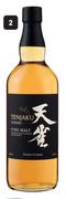 Tenjaku Japanese Pure Malt Whisky-750ml Each