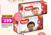 Huggies Dry Comfort Disposable Nappies Jumbo Pack-For Any 2