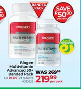 Biogen Multivitamin Advanced 50+ Banded Pack-Per Pack