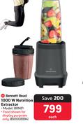 Bennett Read 1000W Nutrition Extractor BRNE1 850008994