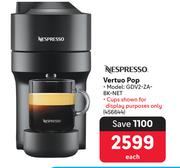 Nespresso Vertuo GDV2-ZA-BK-NET 456644