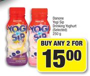 Danone Yogi Sip Drinking Yoghurt (Selected)-For Any 2 x 250g