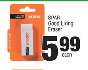 Spar Good Living Eraser-Each