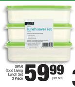 Spar Good Living Lunch Set (3 Piece)-Per Set
