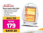 Sunbeam Quartz Heater SHQ-100G