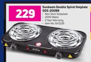 Sunbeam Double Spiral Hotplate SDS-200BB