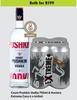 Count Pushkin Vodka 750ml & Hunters Extreme Cans 4 x 440ml-Both For