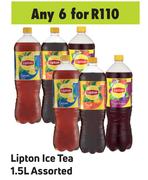 Lipton Ice Tea Assorted-For 6 x 1.5L