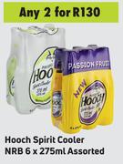 Hooch Spirit Cooler NRB Assorted-For 2 x 6 x 275ml