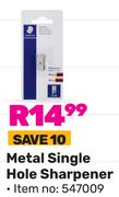 Staedtler Metal Single Hole Sharpener (547009)