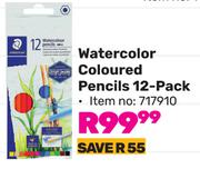 Staedtler Watercolour Coloured Pencils 12 Pack (717910)