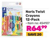 Staedtler Noris Twist Crayons 12 Pack (454107)