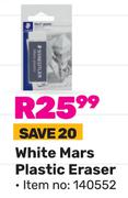 Staedtler White Mars Plastic Eraser (140552)