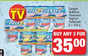 Danone NutriDay Flavoured Yoghurt-3x6x100g
