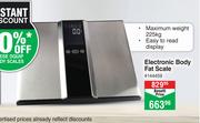 Dquip Electronic Body Fat Scale