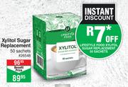Lifestyle Food Xylitol Sugar Replacement 50 Sachets