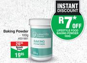 Lifestyle Food Baking Powder-100g