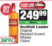 Scottish Leader Original Blended Scotch Whisky-750ml