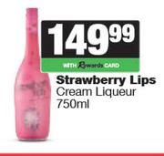 Strawberry Lips Cream Liqueur-750ml