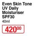 Laroche Posay Even Skin Tone UV Daily Moisturiser SPF30-40ml