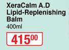 Avene Xera Calm A.D Lipid Replenishing Balm-400ml