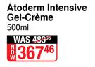 Bioderma Atoderm Intensive Gel Creme-500ml