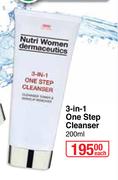 Nutri Women Dermaceutics 3 In 1 One Step Cleanser-200ml Each