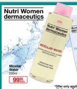 Nutri Women Dermaceutics Micellar Water-250ml Each