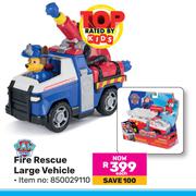 Paw Patrol Fire Rescue Large Vehicle (850029110)-Each