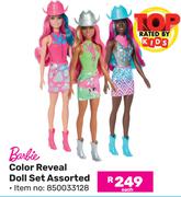 Barbie Color Reveal Doll Set Assorted (850033128)-Each
