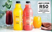 Food Lover's Nectar Assorted-For Any 2 x 1.5L
