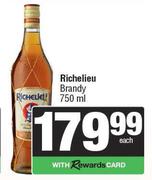 Richelieu Brandy-750ml Each