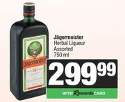 Jagermeister Herbal Liqueur Assorted-750ml 