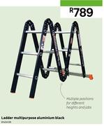 Ladder Multipurpose Aluminium Black