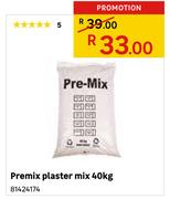Premix Plaster Mix 40Kg