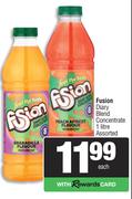 Fusion Dairy Blend Concentrate Assorted-1L