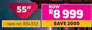 LG 55" Series ThinQ Smart TV UQ75001