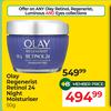 Olay Regenerist Retinol 24 Night Moisturiser-50g