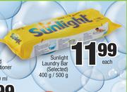 Sunlight Laundry Bar (Selected)-400g/500g Each