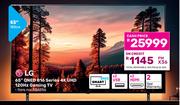 LG 65"(165cm) QNED 816 Series 4K UHD 120Hz Gaming TV