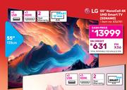 LG 55" NanoCell 4K UHD Smart TV 55NANO