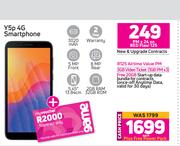 Huawei Y5p 4G Smartphone-On Red Flexi 125