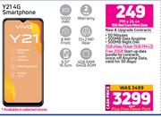 Vivo Y21 4G Smartphone-On 1GB Red Core More Data