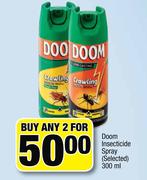 Doom Insecticide Spray(Selected)-2 x 300ml