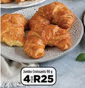 Jumbo Croissants-For 4 x 90g