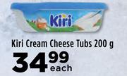 Kiri Cream Cheese Tubs-200g Each