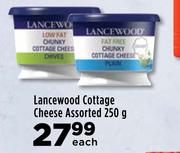 Lancewood Cottage Cheese Assorted-250g Each