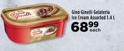 Gino Ginelli Gelateria Ice Cream Assorted-1.4L Each