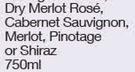 Durbanville Hills Dry Merlot Rose,Cabernet Sauvignon,Merlot,Pinotage Or Shiraz-2 x 750ml