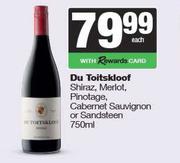 Du Toitskloof Shiraz,Merlot,Pinotage,Cab Sauv Or Sandsteen-750ml Each